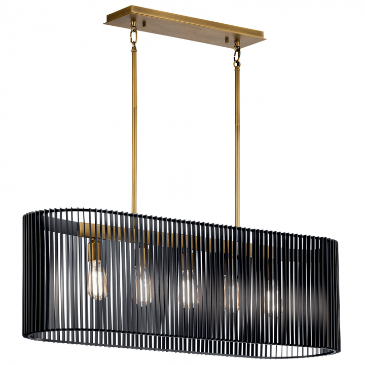 Linara 5 Light Linear Chandelier