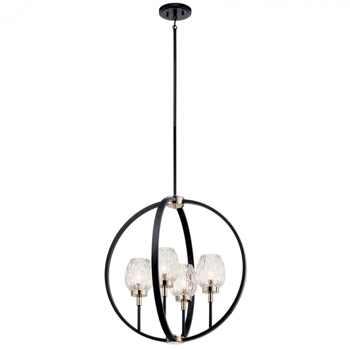 Moyra 4 Light Chandelier