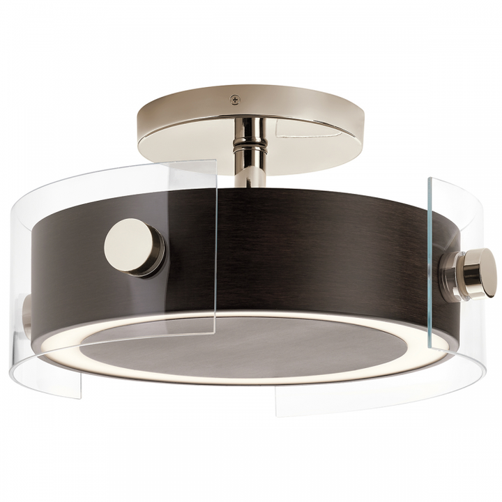 Tig 2 Light LED Semi Flush Mount