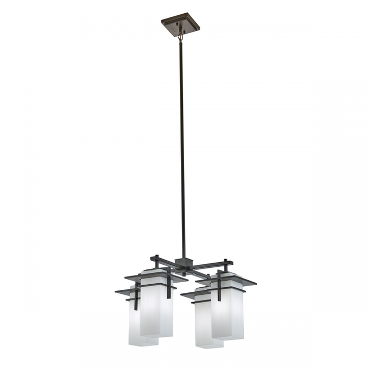 Caterham 4 Light Outdoor Chandelier