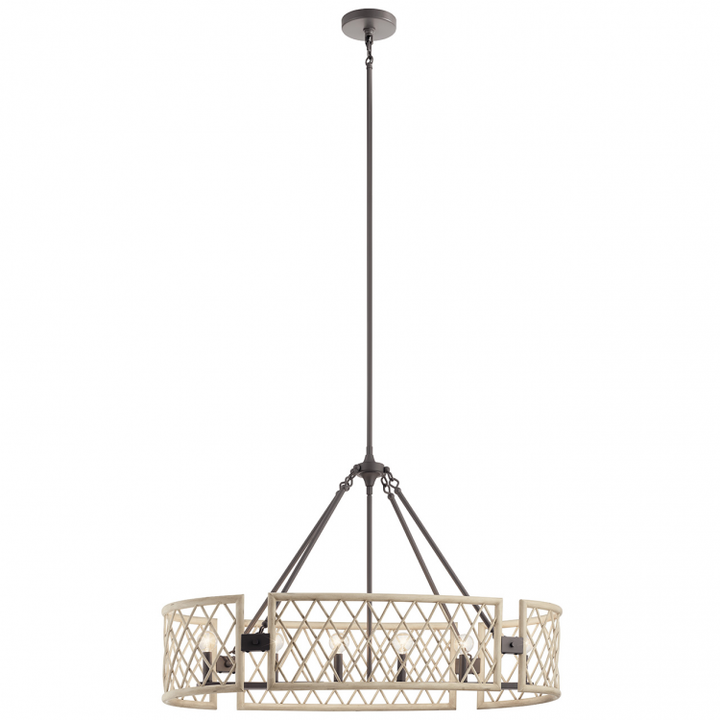 Oana 6 Light Linear Chandelier