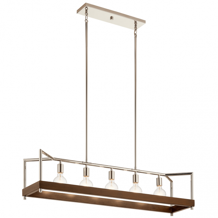 Tanis 5 Light Linear Chandelier