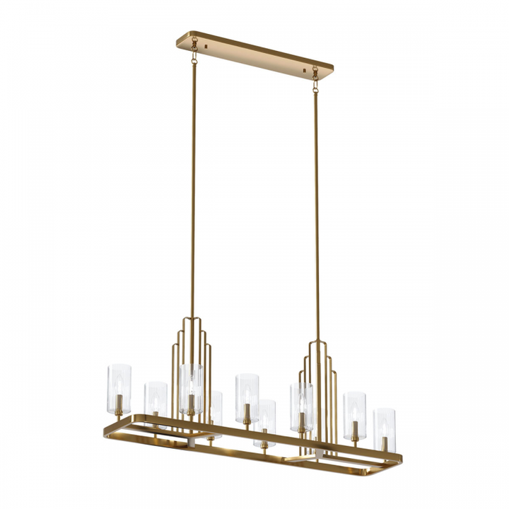 Kimrose 10 Light Linear Chandelier