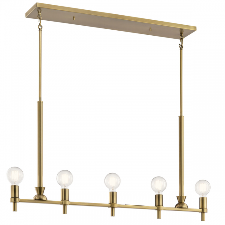 Torvee 5 Light Linear Chandelier