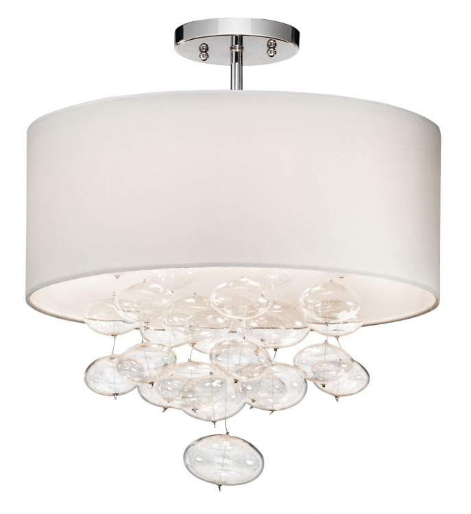 Piatt 3 Light Semi Flush Mount