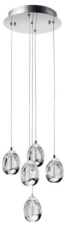 Lavinia 5 Light LED Cluster Pendant