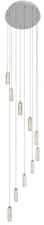 Neruda 10 Light LED Cluster Pendant