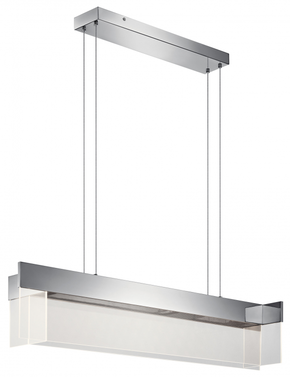 Geo LED Linear Chandelier