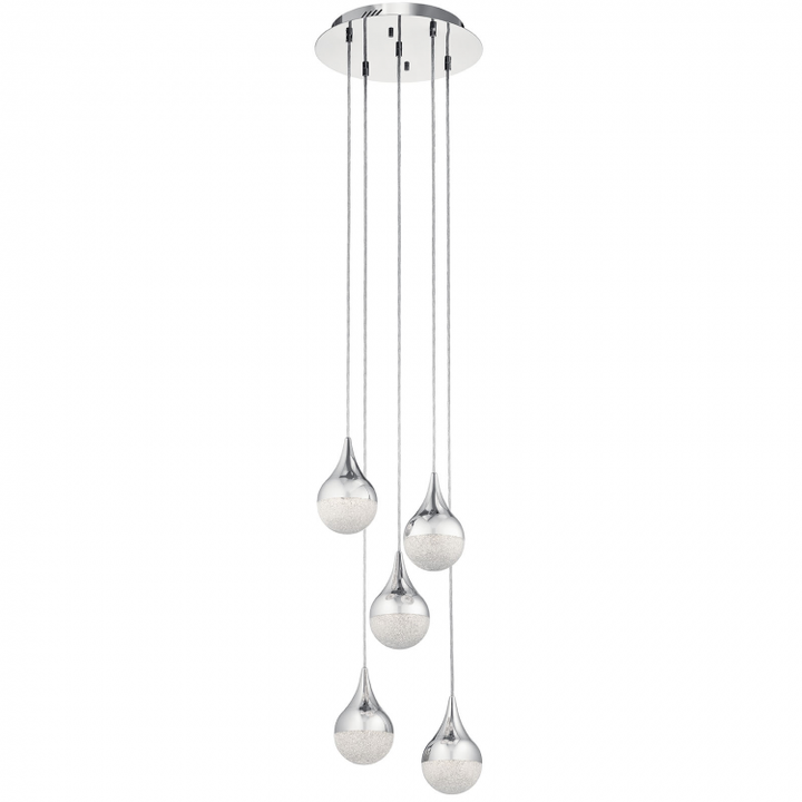 Kiss 5 Light LED Cluster Pendant