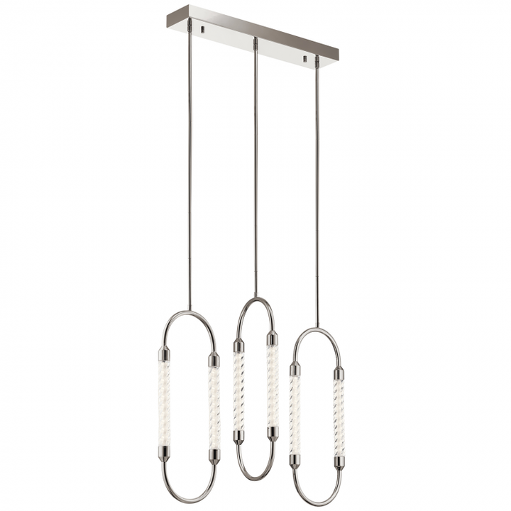 Delsey 3 Light LED Linear Chandelier