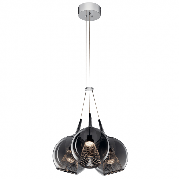 Zin 3 Light LED Cluster Pendant