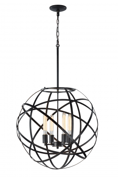 Atom 4 Light Chandelier