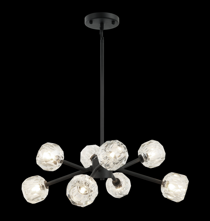 Rosa 8 Light Chandelier