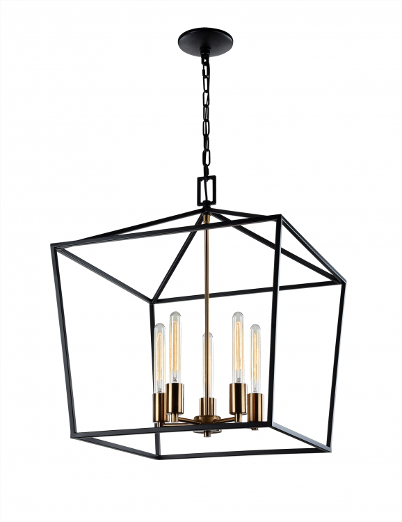 Scatola 5 Light Chandelier