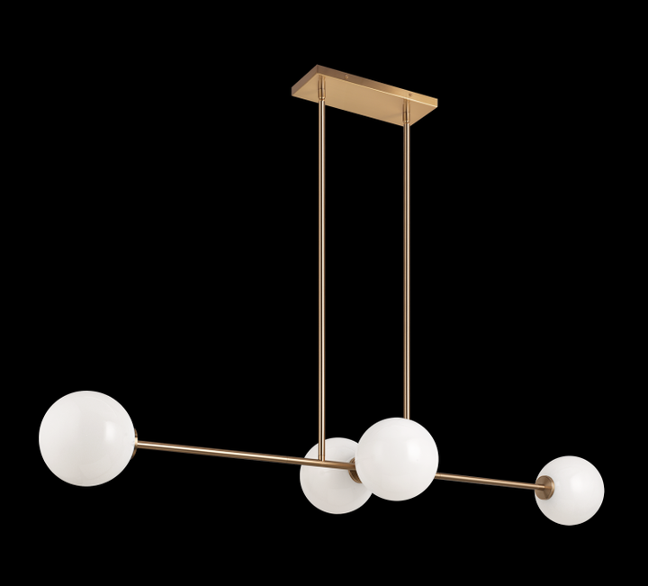 Novo 4 Light Linear Chandelier