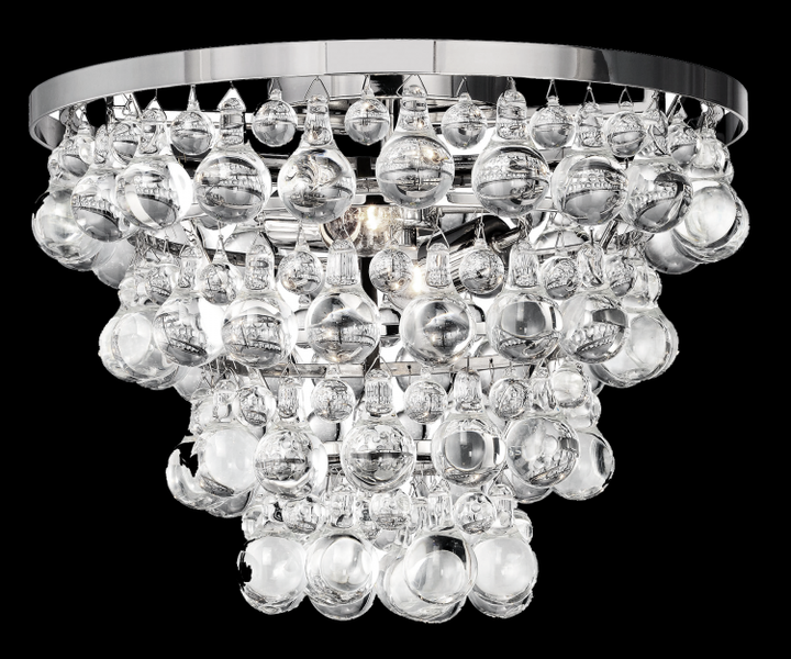 Crystal Fruit 2 Light Flush Mount