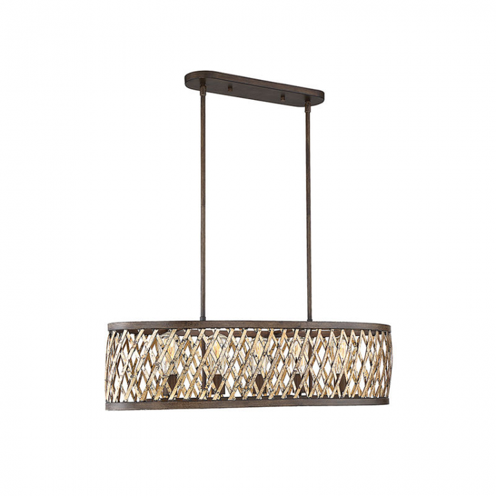 Sandoval 5 Light Linear Chandelier