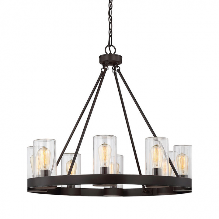 Inman 8 Light Outdoor Chandelier