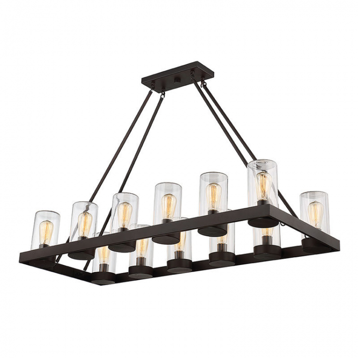 Inman 12 Light Outdoor Chandelier