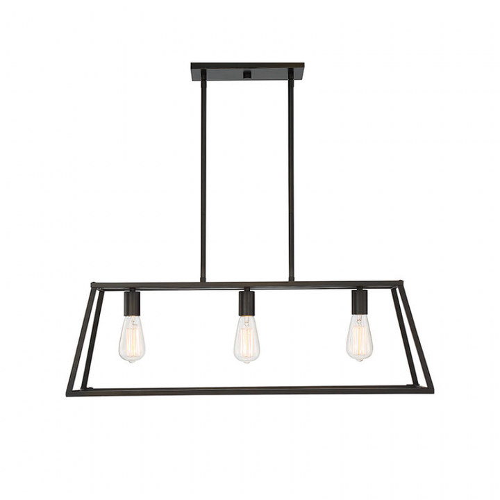 Denton 3 Light Linear Chandelier