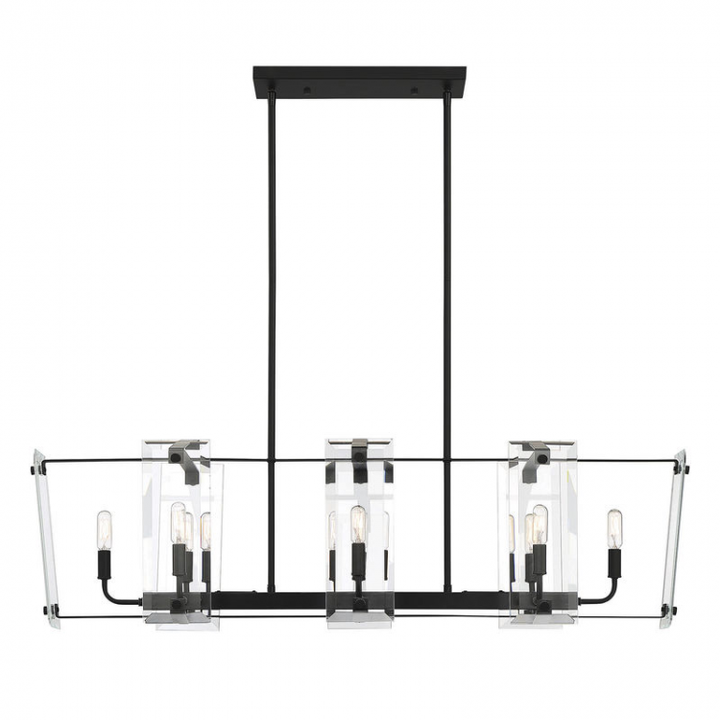 Everett 8 Light Linear Chandelier