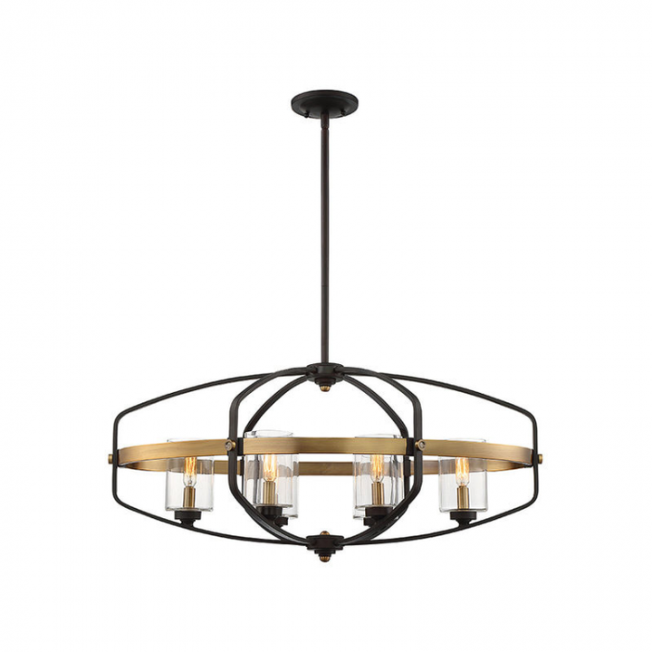 Kirkland 6 Light Linear Chandelier