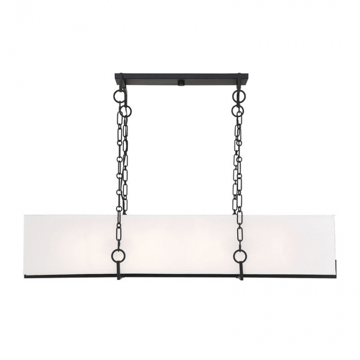 Abbott 8 Light Linear Chandelier