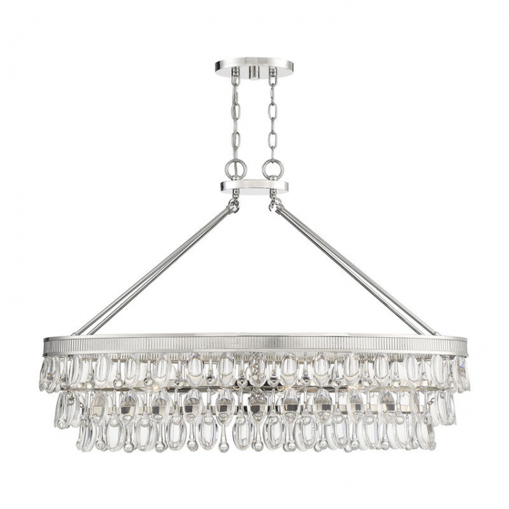 Windham 8 Light Linear Chandelier