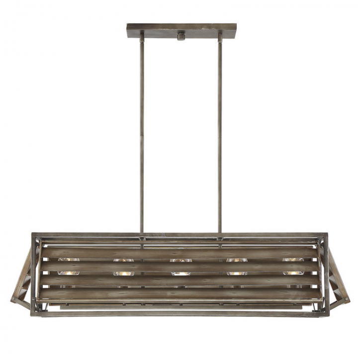 Hartberg 5 Light Outdoor Chandelier