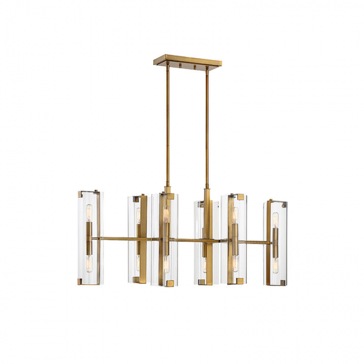 Winfield 12 Light Linear Chandelier