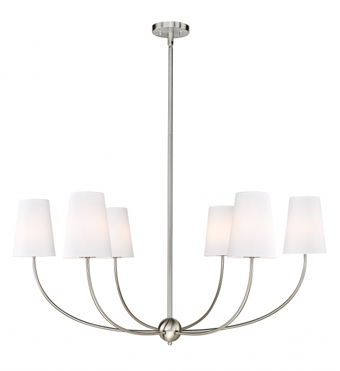 Shannon 6 Light 42 Inch Chandelier