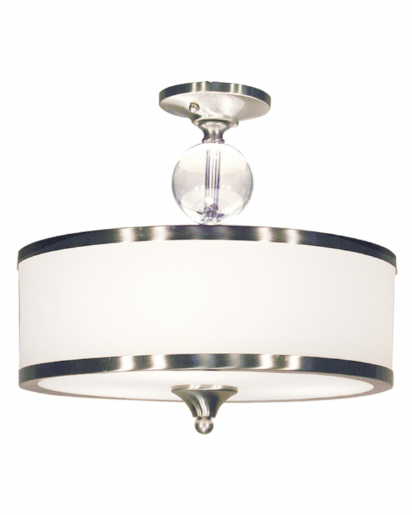 Cosmopolitan 3 Light Semi Flush Mount