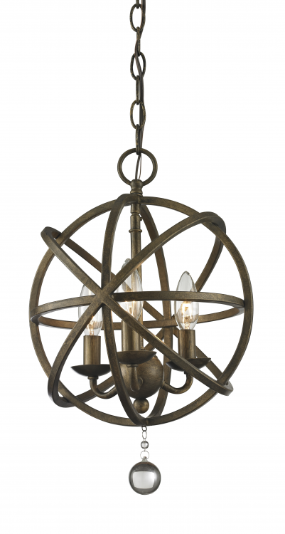 Acadia 3 Light Pendant