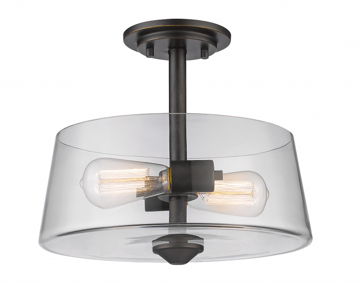 Annora 2 Light Semi Flush Mount