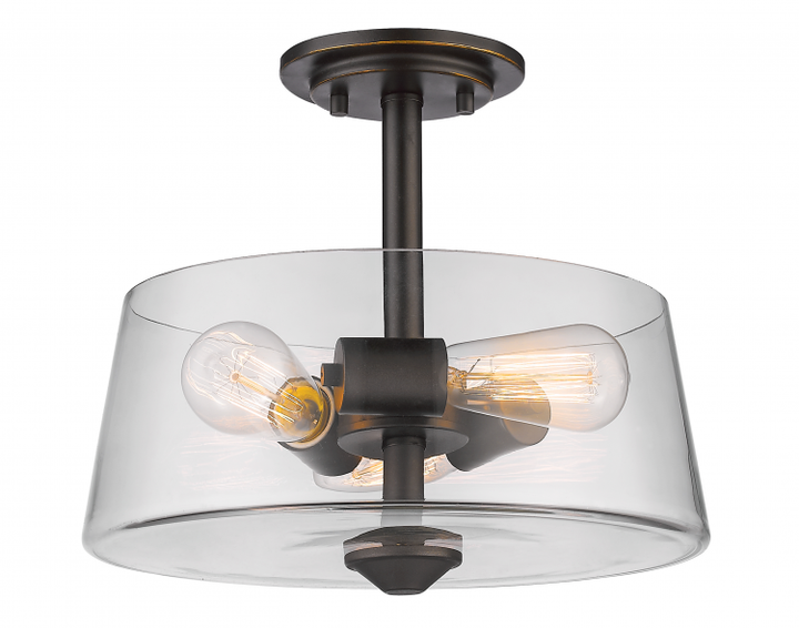 Annora 3 Light Semi Flush Mount