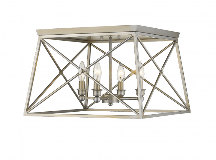 Trestle 4 Light Flush Mount