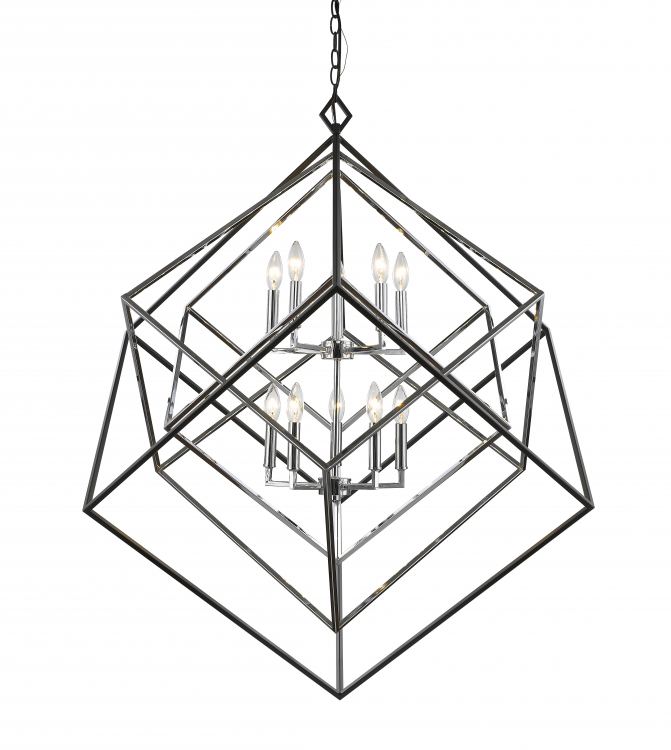 Euclid 10 Light Chandelier