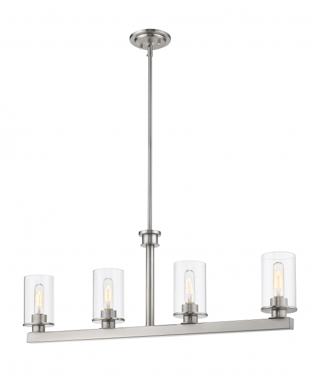 Savannah 4 Light Linear Chandelier