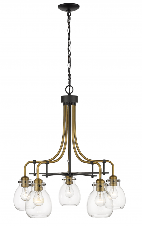 Kraken 5 Light Chandelier