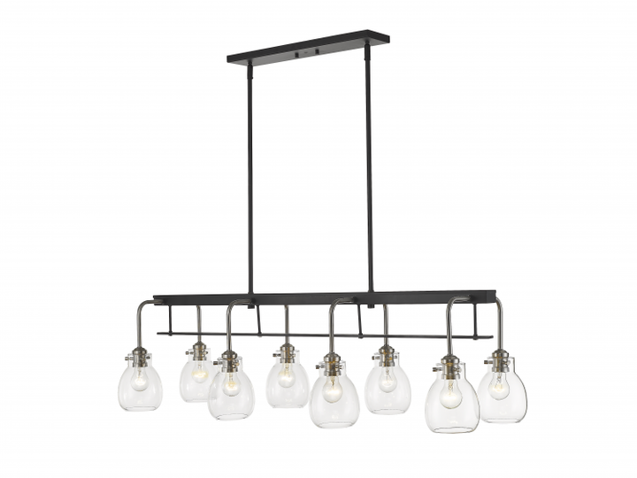 Kraken 8 Light Linear Chandelier