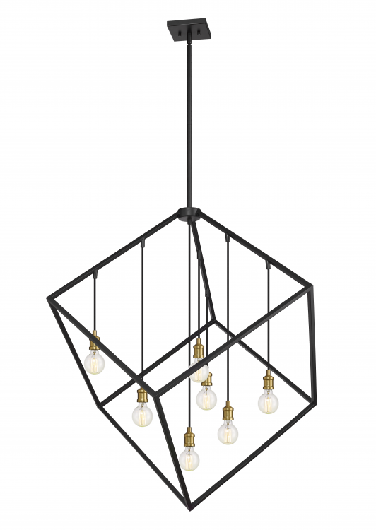 Vertical 7 Light Pendant