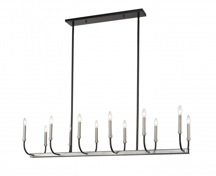 Haylie 12 Light Linear Chandelier