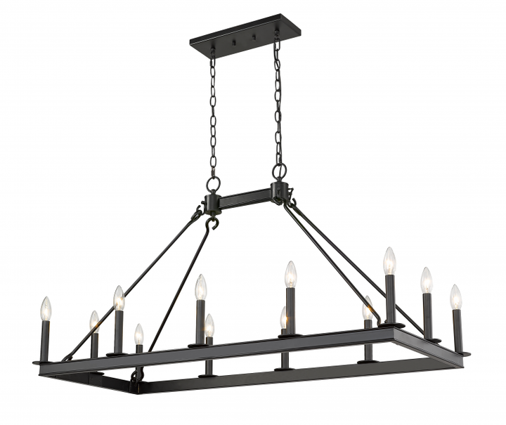 Barclay 12 Light Linear Chandelier