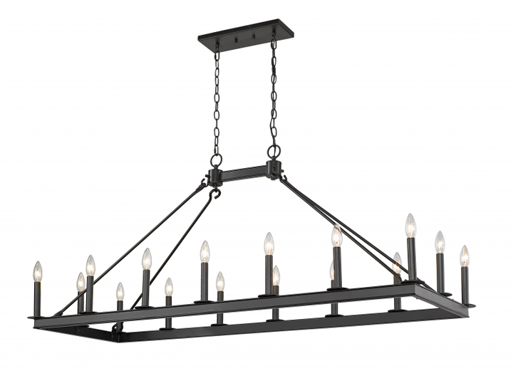 Barclay 16 Light Linear Chandelier