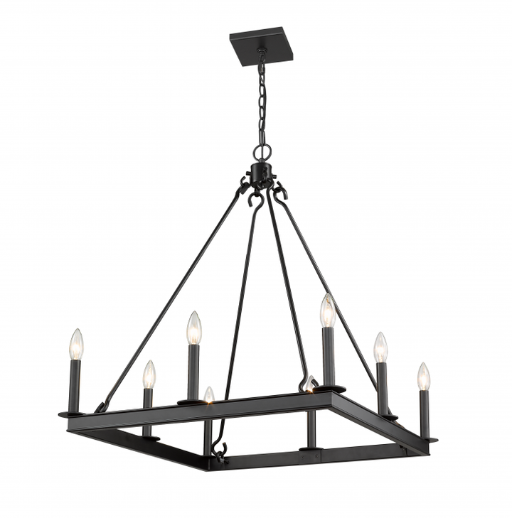 Barclay 8 Light 26 Inch Chandelier