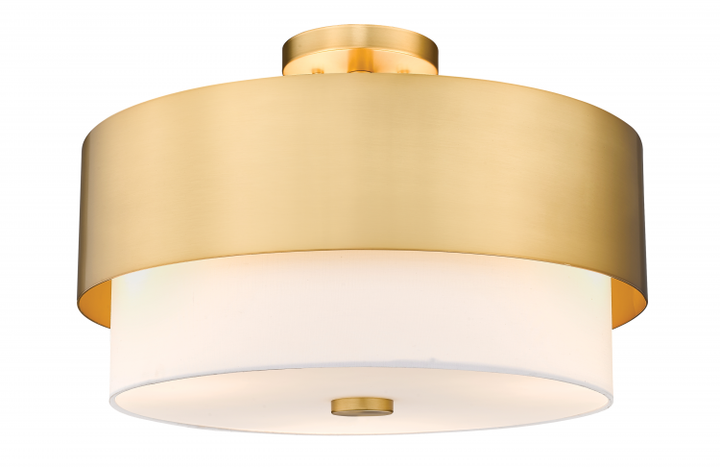 Counterpoint 3 Light Semi Flush Mount