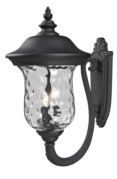 Armstrong 3 Bulb 12 Inch Outdoor Wall Lantern