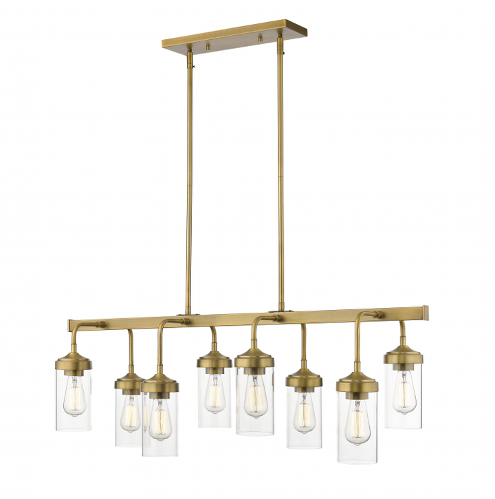 Calliope 8 Light Linear Chandelier