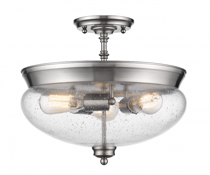 Amon 3 Light Semi Flush Mount