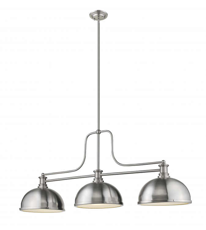 Melange 3 Light Linear Chandelier